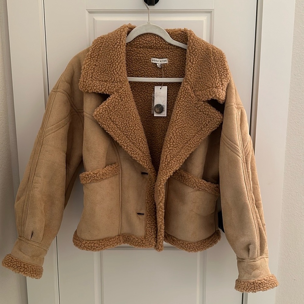 Moon River shearling jacket